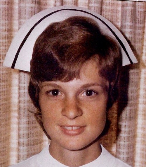 Young Glenda Dennis, RN